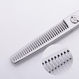 Maxbell 6" Stainless Steel Barber Cutting Thinning Texturizing Scissors Comb Set Silver 01