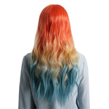 Maxbell 26" Sexy Long Curly Loose Body Wave Women Center Parting Cosplay Anime Wig