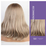 Maxbell 20'' Women Medium Wavy Synthetic Wigs for Fancy Dress Cosplay Party Daily 02