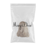 Maxbell 20'' Women Medium Wavy Synthetic Wigs for Fancy Dress Cosplay Party Daily 02