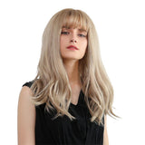 Maxbell 20'' Women Medium Wavy Synthetic Wigs for Fancy Dress Cosplay Party Daily 02