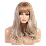 Maxbell 20'' Women Medium Wavy Synthetic Wigs for Fancy Dress Cosplay Party Daily 02