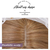 Maxbell 20'' Women Medium Wavy Synthetic Wigs for Fancy Dress Cosplay Party Daily 02
