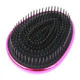 Maxbell Soft Pins Wet Dry Detangling Hairbrush Anti-static Comb for Women Silver
