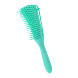 Maxbell Plastic Antistatic Detangling Hairbrush Comb for Long Thick Curly Hair Green