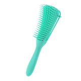 Maxbell Plastic Antistatic Detangling Hairbrush Comb for Long Thick Curly Hair Green