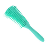 Maxbell Plastic Antistatic Detangling Hairbrush Comb for Long Thick Curly Hair Green