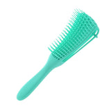 Maxbell Plastic Antistatic Detangling Hairbrush Comb for Long Thick Curly Hair Green
