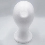 Maxbell Lightweight Foam Mannequin Head Model Hat Wig Glasses Display Stand White 02