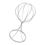 Maxbell Balloon Shape Tabletop Decorative Metal Wig Hat Caps Holder Display Stand 32cm