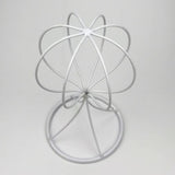 Maxbell Balloon Shape Tabletop Decorative Metal Wig Hat Caps Holder Display Stand 32cm