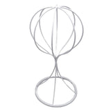 Maxbell Balloon Shape Tabletop Decorative Metal Wig Hat Caps Holder Display Stand 27.5cm - Aladdin Shoppers