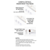 Maxbell Electric Blackhead Remover Acne Comedo Vacuum Extractor w/ 3x Suction Head