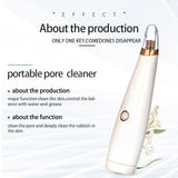 Maxbell Electric Blackhead Remover Acne Comedo Vacuum Extractor w/ 3x Suction Head