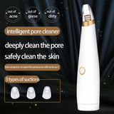 Maxbell Electric Blackhead Remover Acne Comedo Vacuum Extractor w/ 3x Suction Head