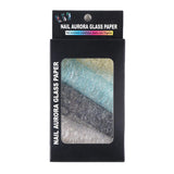 Glittering Shimmer Nail Art Tips Decoration Mesh Line Silk Thread Charms Blue