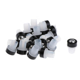 Roller Ball Crystal Top for Essential Oil Bottles Black 1