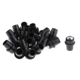 Roller Ball Crystal Top for Essential Oil Bottles Black 2