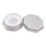 10g Empty Loose Powder Case Facial Blusher Container Jar with Sifter & Puff