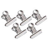 5/10Pcs Nail Pinching Clips C Curve Nails Pinchers PVC Clamps Silver