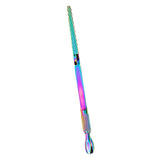 C-curve Nail Art Pincher Pinching Tool Cuticle Pusher Tool Multicolor