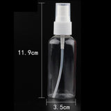 5x Transparent Refillable Empty Atomizer Refillable Fine Mist Sprayer 60ml