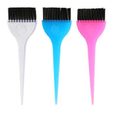 Salon Hair Color Dye Bowl Comb Brush Ear Cover Hairdressing Tool 5pcs Pink