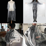 50pcs Disposable Hair Cutting Cape Salon Gown Barber Capes Gowns Cloth