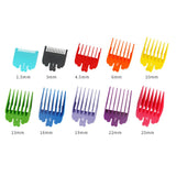 Barber Shop Style Guide Clipper Hair Limit Comb Accessory Trimmer 10pcs