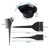 Maxbell 13Pcs/set Salon Hair Color Dye Bowl Comb Brush Set Hairdressing Tools Kits - Aladdin Shoppers