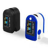 Finger Tip Pulse Oximeter Blood Oxygen meter SpO2 Heart Rate Monitors Black
