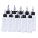 Tattoo Airbrush Ink Pigment Boston Bottles LDPE 50ml