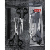 Professional Hair Cutting Scissors Shear Thinning Set Kit + Comb, 3pcs