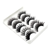 Maxbell Soft Comfortable 5 Pairs 3D Mink Hair False Eyelashes Natural Set 3D-22 - Aladdin Shoppers