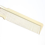 Maxbell Large Barber Comb Flat Top Clipper Comb Create Fades Style Hair Cuts Golden - Aladdin Shoppers