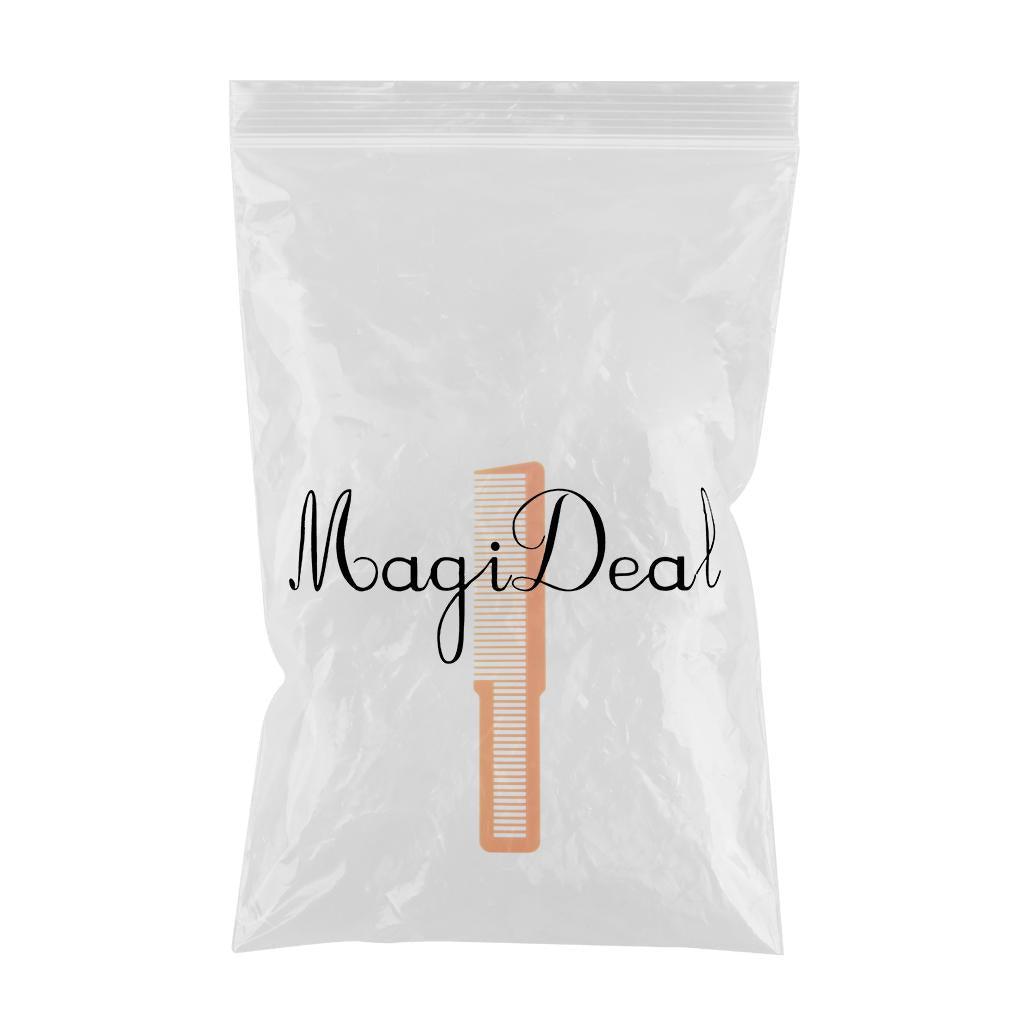 Barber Comb Flat Top Clipper Comb - Small 8 Long - Clipper Comb Orange"