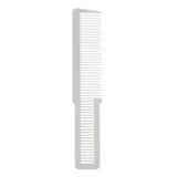 Maxbell Barber Comb Flat Top Clipper Comb - Small 8 Long - Clipper Comb White" - Aladdin Shoppers
