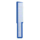 Maxbell Barber Comb Flat Top Clipper Comb - Small 8 Long - Clipper Comb Blue" - Aladdin Shoppers