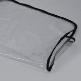 Clear Chair Back Cover for Beauty Salon Spa Barber PVC Waterproof