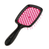 Hair Scalp Massage Comb Paddle Detangler Brush Salon Hairdressing orange