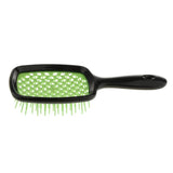 Maxbell Hair Scalp Massage Comb Paddle Detangler Brush Salon Hairdressing green
