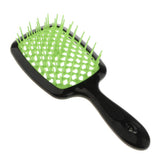 Maxbell Hair Scalp Massage Comb Paddle Detangler Brush Salon Hairdressing green