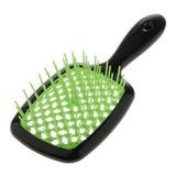 Maxbell Hair Scalp Massage Comb Paddle Detangler Brush Salon Hairdressing green