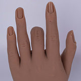 Maxbell  Silicone Nail Practice Hands 1:1 Mannequin Female Model Display Normal skin