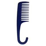 Maxbell Wide Tooth Comb Shower Comb With Hook for Long Wet Dry Hair Tangle Free blue - Aladdin Shoppers