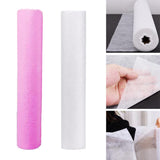 50Pcs/Roll Disposable Bed Sheets for Beauty & Massage Salons Non Woven Pink