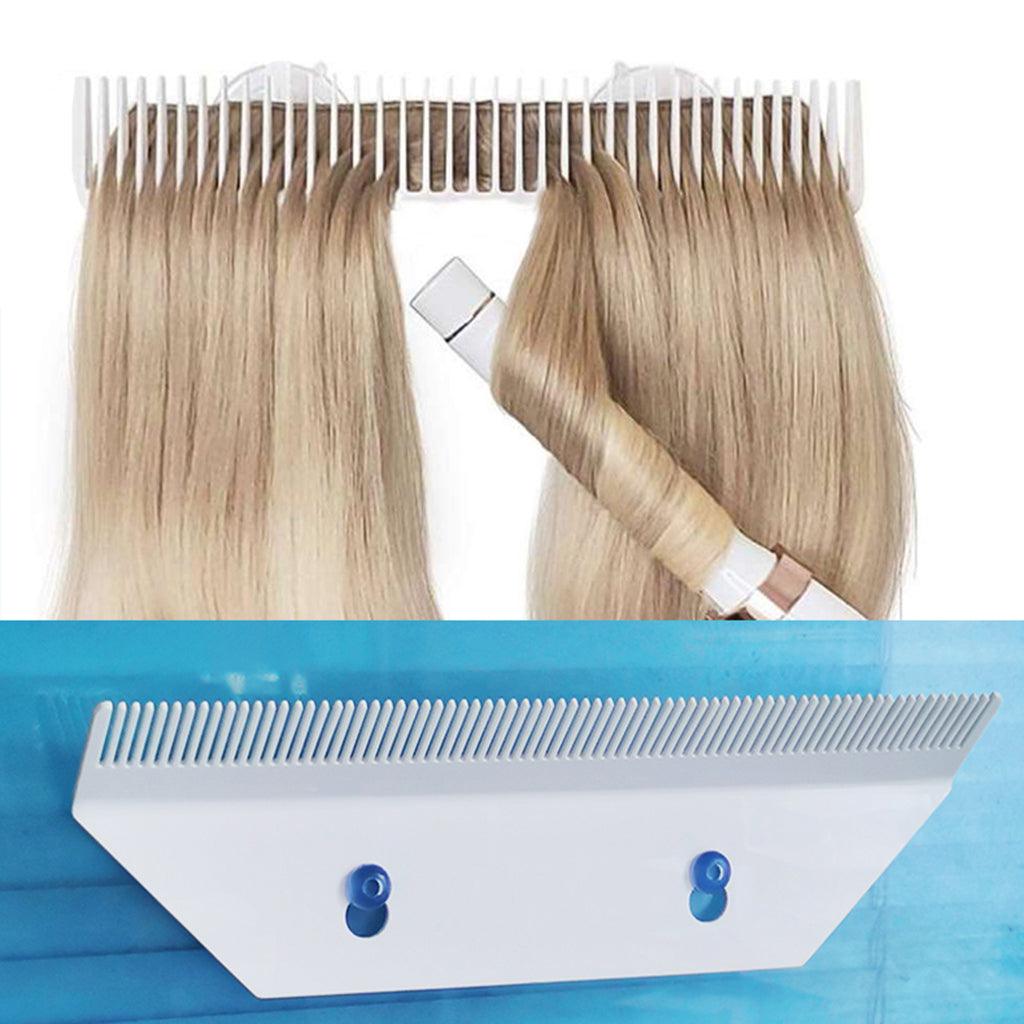 Acrylic Hair Extensions Wigs Display Holder Hanger Large - White
