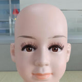 Baby Kids PVC Mannequin Head Model Wig Glasses Hat Display Stand