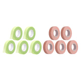Maxbell 5 Rolls Eyelash Extension Extension Tape Eyelash Extension Supplies 9m Pink