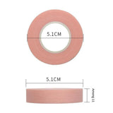 Maxbell 5 Rolls Eyelash Extension Extension Tape Eyelash Extension Supplies 9m Pink